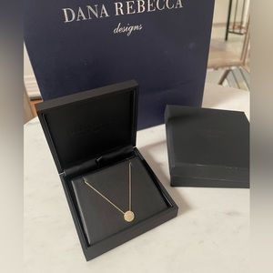 Dana Rebecca Lauren Joy Medium Disc Necklace ($695)